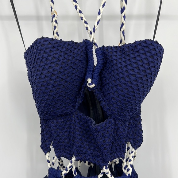 PatBO La Mer Trim Beach Dress in Indigo - Picture 10 of 16